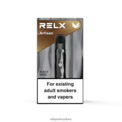 Relx Australia Melbourne - RELX Metal Artisan Device Black Wave 8T6064