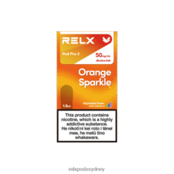 Relx Australia Melbourne - RELX Pod Pro 2 - 3 Pods Orange Sparkle 8T6099
