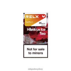 Relx Australia Store - RELX Pod Pro 2 - 3 Pods Hibiscus Ice Tea 8T60111
