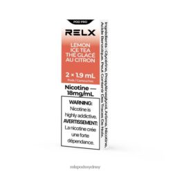 Relx Australia Store - RELX Pod Pro - 2 Pods Lemon Ice Tea 8T6012