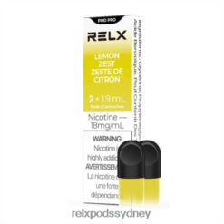 Relx Australia Store - RELX Pod Pro - 2 Pods Lemon Zest 8T6019