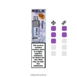Relx Australia Sydney - RELX MagicGo 4000 Disposable Vape Grape 8T60150