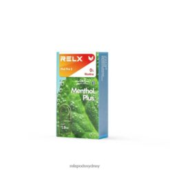 Relx Australia Sydney - RELX Pod Pro - 2 Pods Menthol Plus 8T6023
