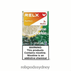 Relx Canberra - RELX Pod Pro 2 - 3 Pods Lime Sparkle Sprite 8T6096