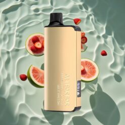 Alibarbar Ingot 9000 Puffs Strawberry Coconut Watermelon 22mL 2350mAh LED Display
