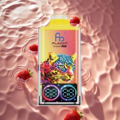 Fumot Leopard 40K Puffs Strawberry Ice Dual Mesh 700mAh Type-C Disposable Vape