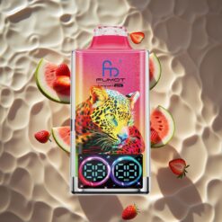 Fumot Leopard 40K Puffs Strawberry Watermelon Dual Mesh 700mAh Type-C Digital Display