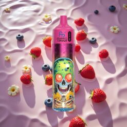Fumot RandM Tornado 30000 Puffs 30mL 5% Blueberry Strawberry Raspberry Ice Cream