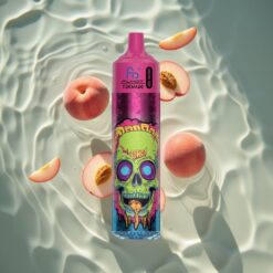 Fumot RandM Tornado 30000 Puffs Peach Ice 30mL 5% LED Display 600mAh