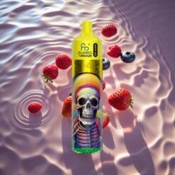 Fumot RandM Tornado 30000 Puffs Strawberry Blueberry Raspberry 30mL 5% LED