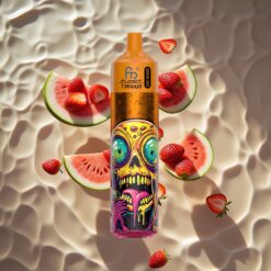 Fumot RandM Tornado 30000 Puffs Strawberry Watermelon 30mL 5% LED Display