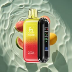 Fumot Tornado 20000 Puffs Dual Mesh Peach Mango Watermelon Smart Display Airflow