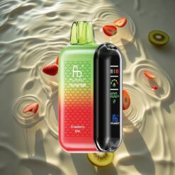 Fumot Tornado 20000 Puffs Dual Mesh Strawberry Kiwi Smart Display Airflow