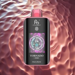 Fumot Tornado 25000 Puffs HD Screen 700mAh Cherry Bomb