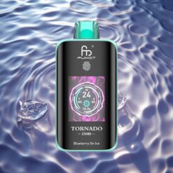 Fumot Tornado 25000 Puffs HD Screen 700mAh Rechargeable Blueberry On Ice