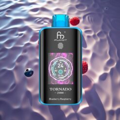 Fumot Tornado 25000 Puffs HD Screen 700mAh Rechargeable Blueberry Raspberry