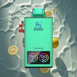 Fumot Tornado 35K Disposable Vape Grape Lemon Dual Mesh Fast Charging RGB Lights