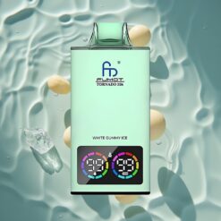 Fumot Tornado 35K Disposable Vape White Gummy Ice Dual Mesh Coil 700MAH Fast Charging