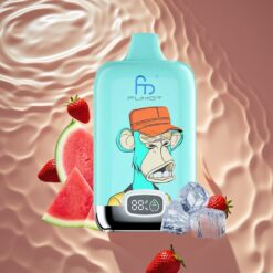 Fumot Tornado Digital Box 12000 Puffs Strawberry Donut Mesh Coil Type-C