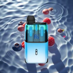 Fumot Ultra T32000 Disposable Vape 800mAh 24ml Type-C Dr Blue - Blueberry Sour Raspberry