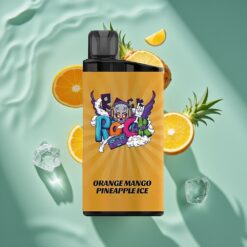 IGET Bar 3500 Puffs Disposable Vape Orange Mango Pineapple Ice 1400mAh Mesh Coil