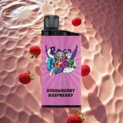IGET Bar 3500 Puffs Strawberry Raspberry Disposable Vape 1400mAh Mesh Coil