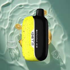 IGET Moon K5000 Puffs Banana Ice Disposable Vape – 81.5g, PC, Mesh Coil 1.35 Ohm