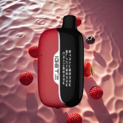 IGET Moon K5000 Puffs Disposable Vape Strawberry Blackberry Cranberry 81.5g PC Mesh Coil 1.35 Ohm