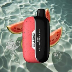 IGET Moon K5000 Puffs Disposable Vape Watermelon Ice 81.5g PC Mesh Coil 1.35 Ohm
