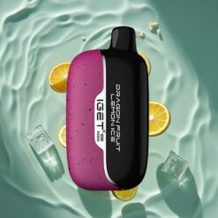 IGET Moon K5000 Puffs Dragon Fruit Lemon Ice 81.5g PC Mesh Coil 1.35 Ohm
