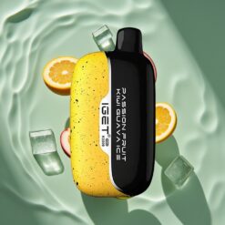 IGET Moon K5000 Puffs PC Mesh Coil Passion Fruit Kiwi Guava Ice Disposable Vape