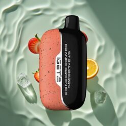 IGET Moon K5000 Puffs Strawberry Orange Green Ice Disposable Vape 81.5g Mesh Coil 1.35 Ohm