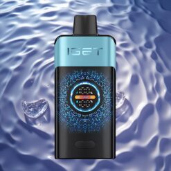 IGET ONE 12000 Puffs Disposable Vape Blueberry Ice with Large Curved Color Screen & Turbo Mode