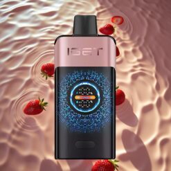 IGET ONE 12000 Puffs Disposable Vape Chupa Chups Strawberry 2700mAh Dual Mesh