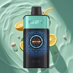 IGET ONE 12000 Puffs Disposable Vape Mountain Spring Mint Ice with Dual Mesh Coil & Curved Screen