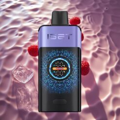 IGET ONE 12000 Puffs Disposable Vape Raspberry Grape Ice 2700mAh Dual Mesh