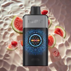 IGET ONE 12000 Puffs Disposable Vape Strawberry Watermelon Ice with Large Curved Screen & Turbo Mode