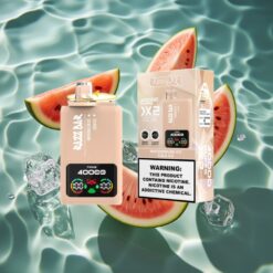 Razz Bar 40000 Puffs Disposable Vape Power Screen Display WATERMELON ICE & COLA ICE