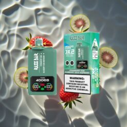 Razz Bar 40000 Puffs Disposable Vape with Power Screen Display STRAWBERRY KIWI & BLUEBERRY SOUR RASPBERRY