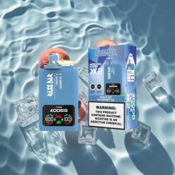 Razz Bar 40000 Puffs Dual Mesh Peach Ice & Blueberry Ice Power Screen Type-C