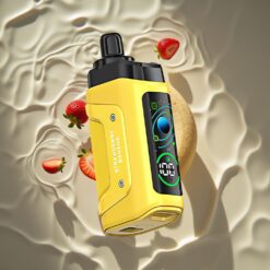 Razz Bar 45000 Puffs Adjustable Airflow Strawberry Banana Disposable Vape