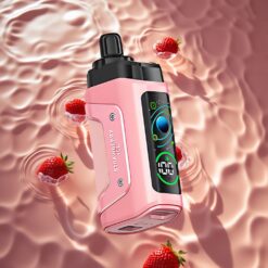 Razz Bar 45000 Puffs Adjustable Airflow Strawberry Ice Disposable Vape