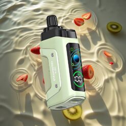 Razz Bar 45000 Puffs Strawberry Kiwi Disposable Vape with Type-C Rechargeable & Adjustable Airflow