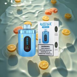 Razz Bar 50K Puffs Disposable Vape Gummy Bear 1.0 Ohm Mesh 650mAh Type-C