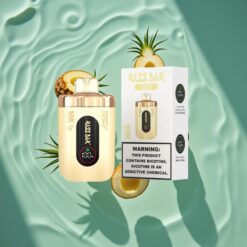 Razz Bar 50K Puffs Disposable Vape Pineapple Coconut 1.0 Ohm Mesh 650mAh Type-C