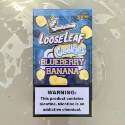 Looseleaf X Cookies Blueberry Banana Whole Leaf Wraps 40ct