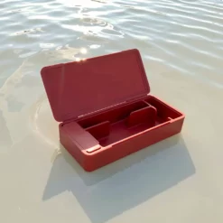 Puffco Travel Case Ridged Aluminum Magnetic Lid Silicone