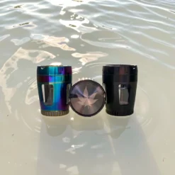 Chromium Crusher Grinder, 4 Piece, 3.5″, Magnetic Closure