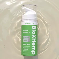 BioXHemp Nerve Advanced Recovery Cream 2.1oz 5000MG Zero THC