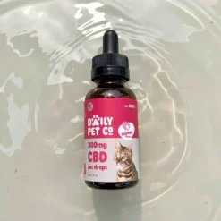 Daily Pet Co Cat CBD Drops Alaskan Salmon Oil Non-GMO 300mg